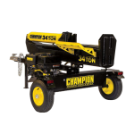 Champion 34 Ton 338cc Engine Horizontal Vertical Log Splitter