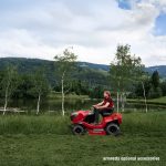 solo by AL-KO Premium T22-110.4 HDH-A V2 Petrol High Grass Mulching Lawn Tractor - Image 8