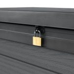 Keter Cortina 757L Plastic Storage Box – Grey - Image 4