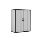Keter Premier tall Grey 1400L Garden storage 4x2 ft 1704mm 1400mm