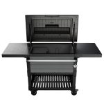 Keter 85 Litre Patio Cooler and Beverage Cart – Ashwood
