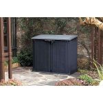 Keter Store It Out Nova 880L Storage Box (with pistons) – Dark Grey with Light Grey Lid - Image 3