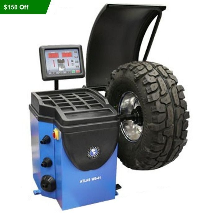 Atlas-WB41-Self-Calibrating-Computer-Wheel-Balancer Atlas WB41 Self-Calibrating Computer Wheel Balancer - Image 1