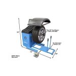 Atlas WBT210 Computer Truck Wheel Balancer With Wheel Lift - Image 7
