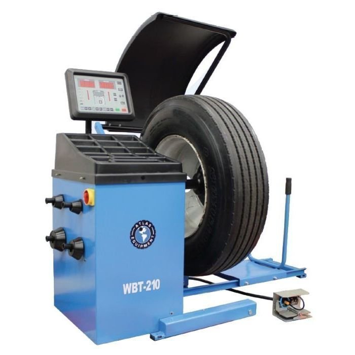 Atlas-WBT210-Computer-Truck-Wheel-Balancer-With-Wheel-Lift Atlas WBT210 Computer Truck Wheel Balancer With Wheel Lift - Image 1