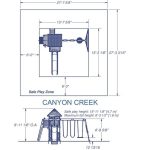 Backyard Discovery Canyon Creek Cedar Playset 10 Ft Slide - Image 6