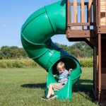 Backyard Discovery Cedar Cove Swing Set Dual Slides - Image 2