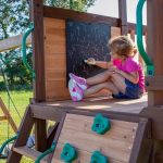 Backyard Discovery Cedar Cove Swing Set Dual Slides - Image 3