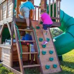 Backyard Discovery Cedar Cove Swing Set Dual Slides - Image 5