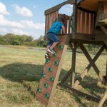 Backyard Discovery Eagles Nest Cedar Playset With 7 Ft Slide - Image 4