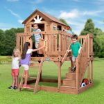 Backyard Discovery Scenic Heights Cedar Kids Playhouse