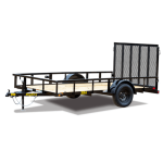 Big Tex Heavy Duty Single Axle Utility Trailer 35SA