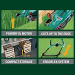 Bosch Rotak 370 ER Corded Rotary Lawnmower - Image 11