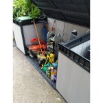 Keter 6′ x 3′ Oakland Grande Store Heavy Duty Plastic Shed – Grey - Image 4