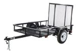 Carry-On Trailer 4ft x 7ft Steel Mesh Utility Trailer