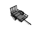 Carry-On Trailer 4ft x 7ft Steel Mesh Utility Trailer - Image 2