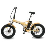 Ecotric 20 Inch 48V 500W Fat Tire Folding Electric Bike