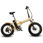 Ecotric 20 Inch 48V 500W Fat Tire Folding Electric Bike - Image 4