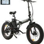 Ecotric Cheetah 20 Folding Electric Bike With Wide Fat Tires