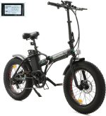 Ecotric Cheetah 20 Folding Electric Bike With Wide Fat Tires