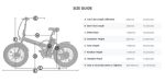 Ecotric Cheetah 20 Folding Electric Bike With Wide Fat Tires - Image 16