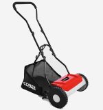 Cobra HM381 Hand Lawnmower and Grass Collector 38cm - Image 3