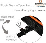 Impact Implements 1500lb Steel Pivot Dump Utility Trailer - Image 4