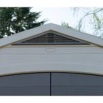 Keter 8’x11′ Factor Heavy Duty Plastic Garden Shed – Beige - Image 5