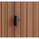 Keter 4’x6′ Darwin Heavy Duty Plastic Garden Shed – Brown - Image 9
