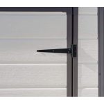 Keter 6′ x 4′ Manor Plastic Pent Garden Storage Shed – Beige - Image 6