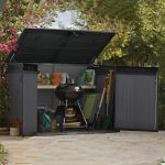 Keter Cortina Mega Store 6ft 2020 Litre (1.9 x 1.1m) – Dark Grey - Image 3