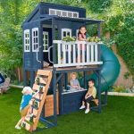 KidKraft Cozy Escape Two Story Playhouse With Slide - Image 2