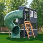 KidKraft Cozy Escape Two Story Playhouse With Slide - Image 7