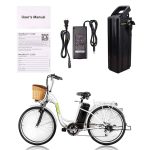 Nakto Camel Step Through Women Electric Bike Classic Black - Image 11