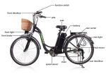 Nakto Camel Step Through Women Electric Bike Classic Black - Image 9