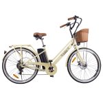 Nakto Classic 2 Electric Bike 26 Inch Vintage White Step Through - Image 3
