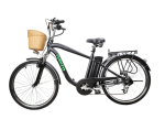 Nakto Men City Electric Bicycle Dual Motor Black Frame