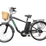 Nakto Men City Electric Bicycle Dual Motor Black Frame