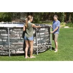 Bestway Power Steel Comfort Jet Series 20ft x 12ft x 48in Oval Pool Set - Image 5