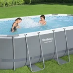 Bestway Power Steel Oval 18ft x 9ft x 48in Pool with Flowclear Filter Pump - Image 2