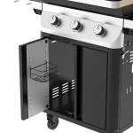 GoodHome Attaia Black 3 burner Gas BBQ - Image 6