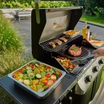 GoodHome Attaia Black 3 burner Gas BBQ - Image 11