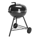GoodHome Kiowa Black Charcoal BBQ 550mm