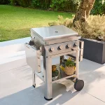 GoodHome Powell 4 burner Gas BBQ, White - Image 7