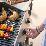 GoodHome Powell 4 burner Gas BBQ, White - Image 9