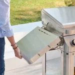 GoodHome Powell 4 burner Gas BBQ, White - Image 10