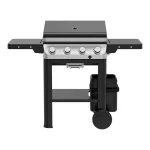 GoodHome Powell Black 4 burner Gas BBQ - Image 2