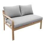 GoodHome Riveo Natural 5 Seater Modular corner Garden furniture set - Image 4