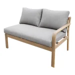 GoodHome Riveo Natural 5 Seater Modular corner Garden furniture set - Image 6