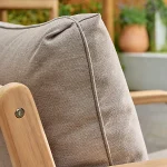 GoodHome Riveo Natural 5 Seater Modular corner Garden furniture set - Image 10